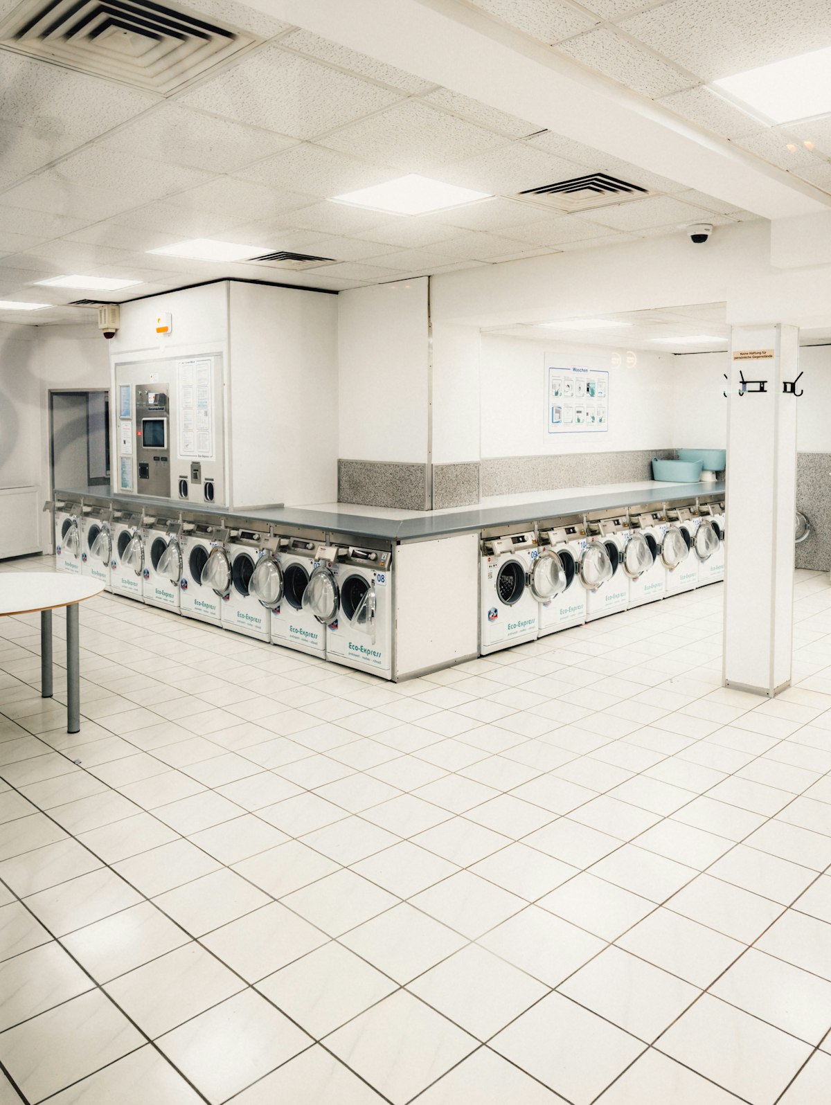 Large commercial washing machines
